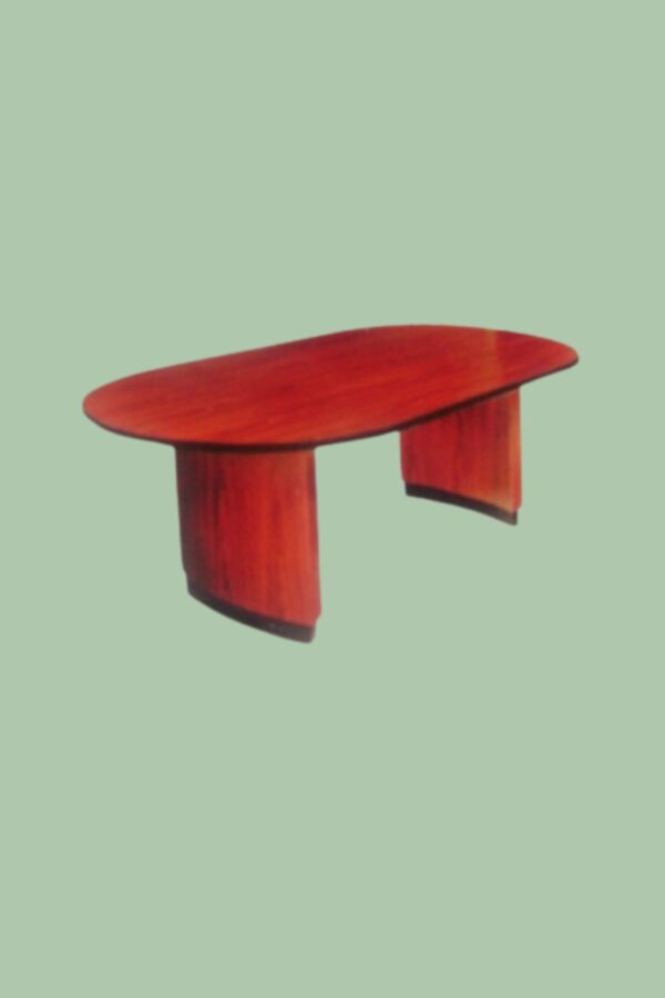 Race Track Wooden Conference Room Table